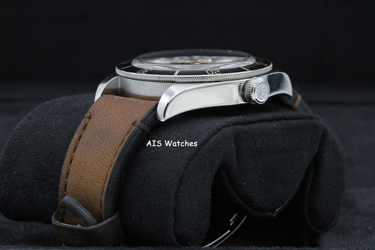 Tudor 79030N Black Bay Fifty-Eight 58 Black Dial 39MM Leather Strap BB58 B&P