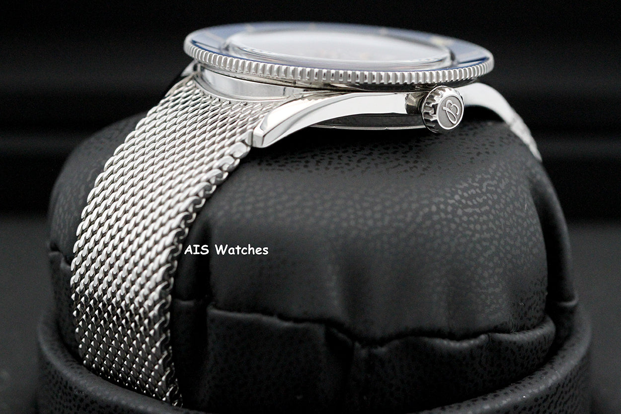 Breitling SuperOcean Heritage '57 A103702A1C1A1 Blue Rainbow Mesh Bracelet SS 42MM B&P