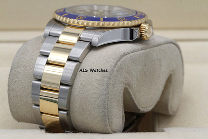 Rolex Submariner 41MM 18k/SS 126613LB SunBurst Blue Dial 2020 Box & Paper