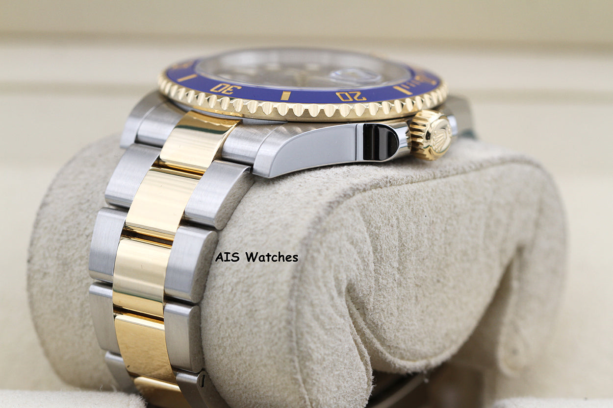 Rolex Submariner 41MM 18k/SS 126613LB SunBurst Blue Dial 2021 Box & Paper