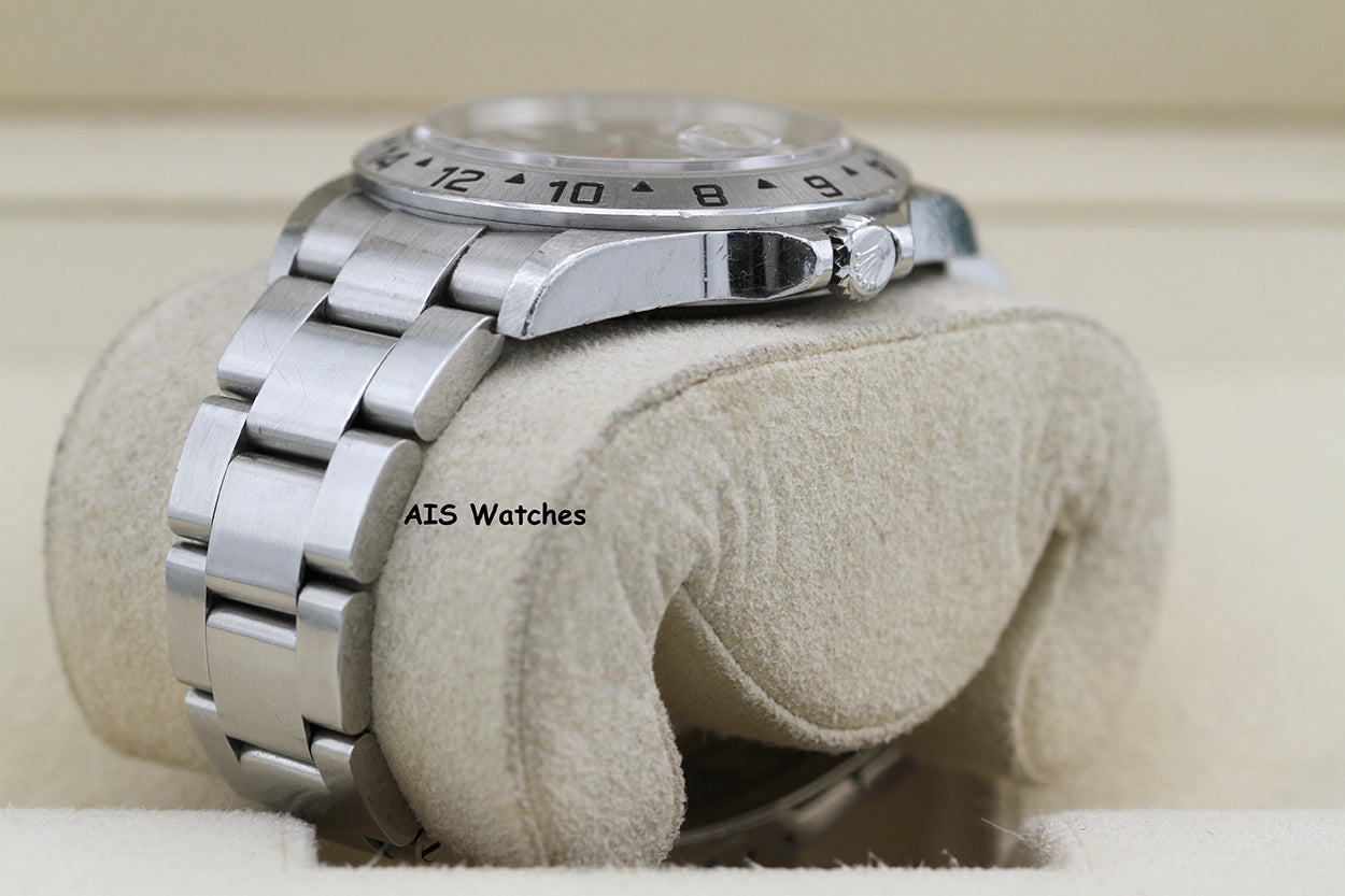 Rolex Explorer II 16570 Black Dial 40MM F Serial Box & Papers