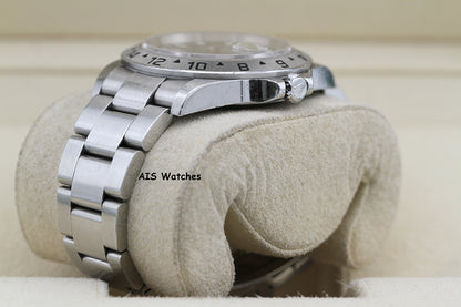 Rolex Explorer II 16570 Black Dial 40MM F Serial Box & Papers