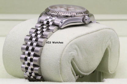 Rolex Ladies DateJust 178274 White Roman Dial 31MM Jubilee B&P