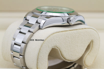 Rolex Milgauss Z-BLUE 116400GV Green Crystal Blue Dial 2023 Box & Papers