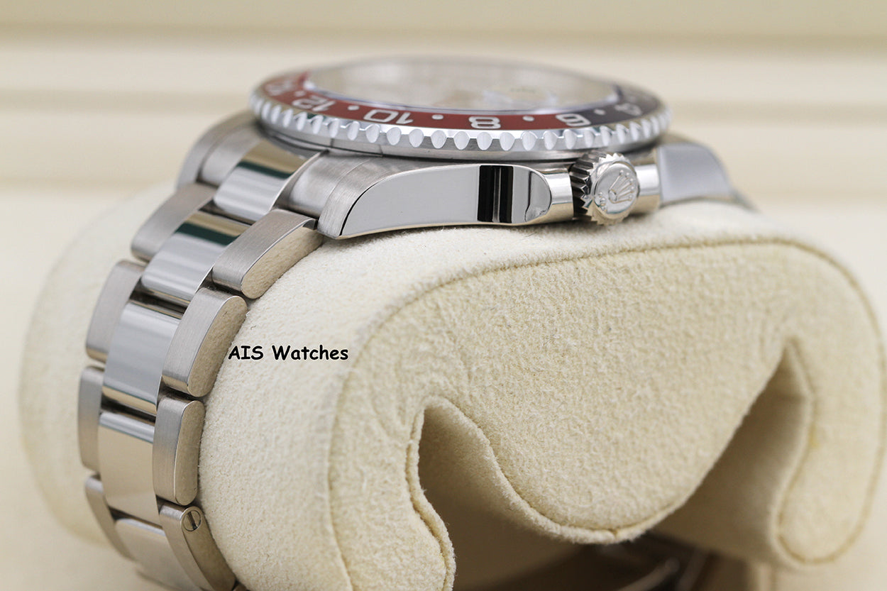 Rolex GMT-Master II 126719BLRO Meteorite Dial Pepsi 18K WG Box & Papers