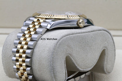 Rolex 126333 DateJust 41MM 18K YG/SS White Stick Dial Jubilee 2020 B&P