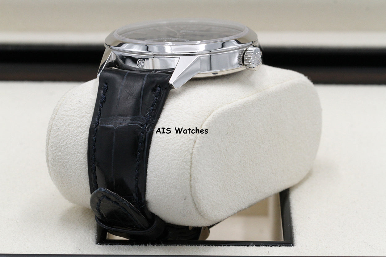 Patek Philippe Perpetual Calendar 5236P Platinum Blue Dial Box & Papers