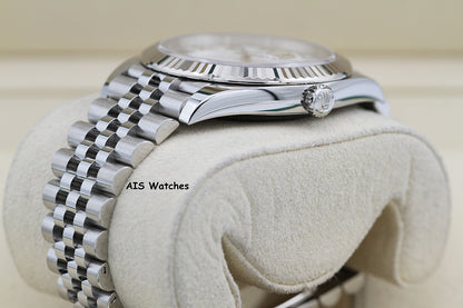 Rolex Datejust 41MM 126334 White Roman Dial Jubilee 2022 Box & Papers