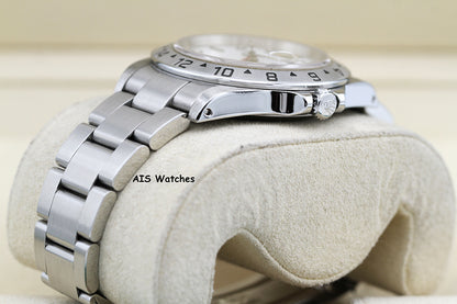 Rolex Explorer II 16570 Polar White Dial 40MM Y Serial Box & Papers