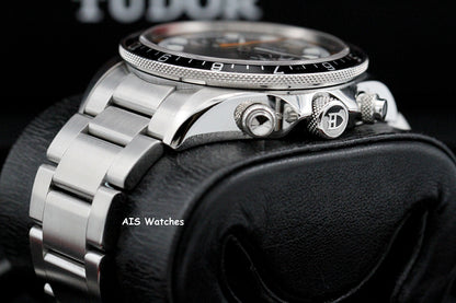 Tudor 70330N Heritage Chrono Grey Stainless Steel 42MM Box & Papers
