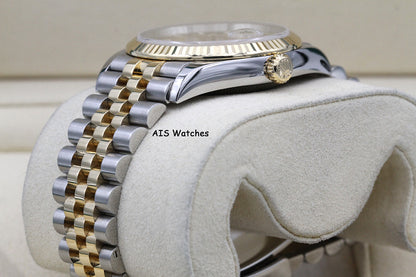 Rolex 126233 DateJust 36MM 18K YG/SS Champagne Stick Dial Jubilee Bracelet B&P