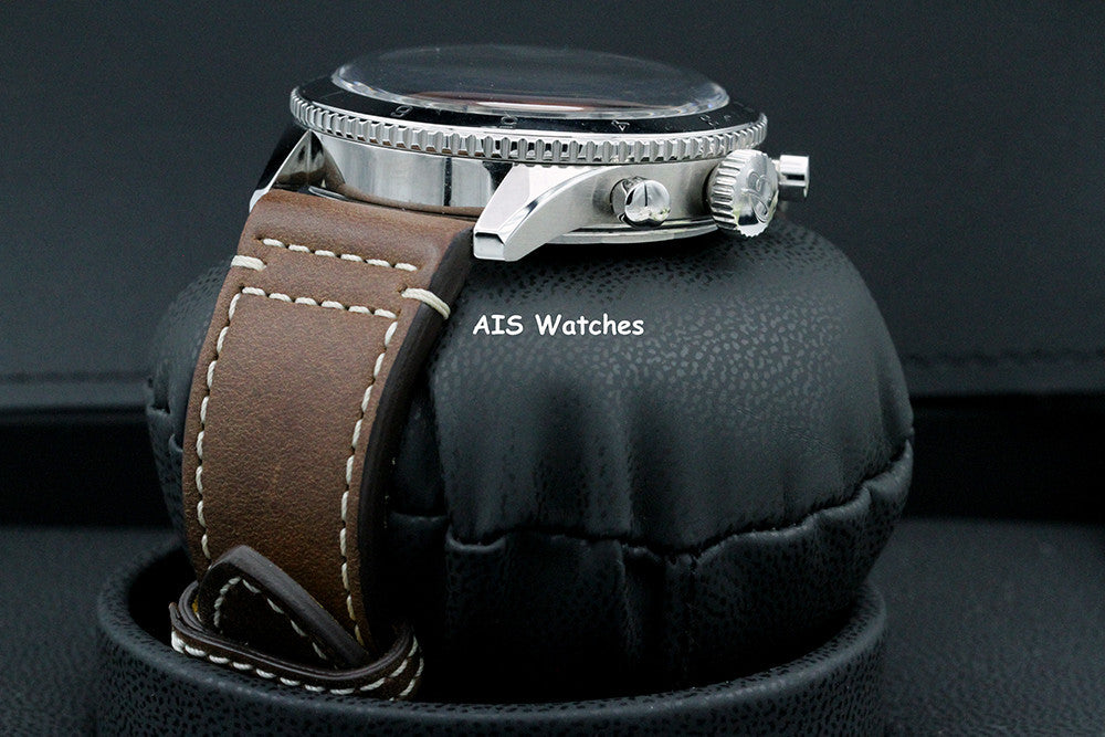 Breitling Super AVI B04 AB04452A1L1X1 Chronograph GMT 46 Curtiss Warhawk B&P