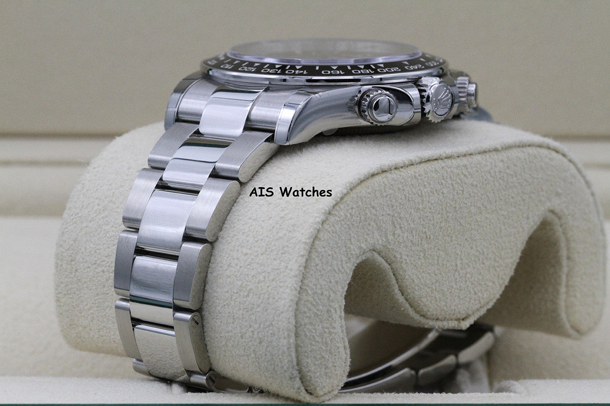 BNIB Rolex Cosmograph Ceramic Daytona 126500 Black Dial Box & Papers