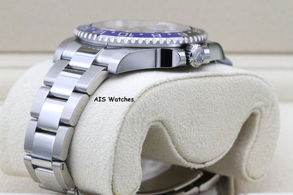 BNIB Rolex GMT Master II 126710BLNR Batman Oyster Bracelet Ceramic Bezel BP