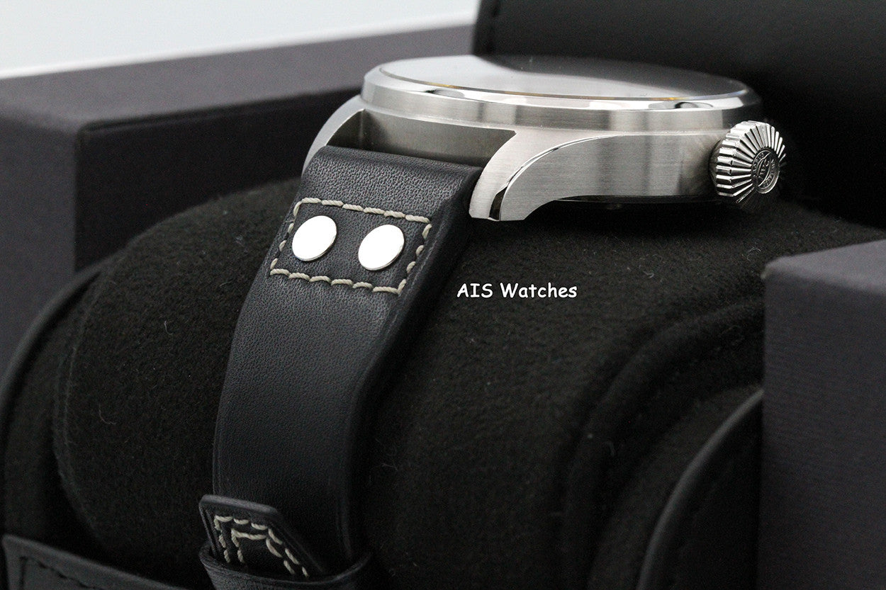 IWC Schaffhausen IW329303 Big Pilot 43MM Blue Dial Leather Strap BP