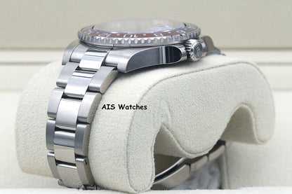 BNIB Rolex GMT-Master II 126719BLRO Meteorite Dial Pepsi 18K WG Box & Papers