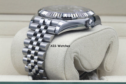 Rolex 326934 Sky-Dweller Stainless Steel Blue Dial Jubilee Box & Papers