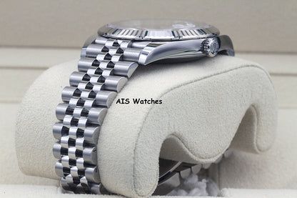 BNIB Rolex Datejust 41MM 126334 White Roman Dial Jubilee Box & Papers