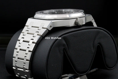 BNIB Audemars Piguet 15510ST.OO.1320ST.07 Royal Oak Black Dial 41MM Box & Paper