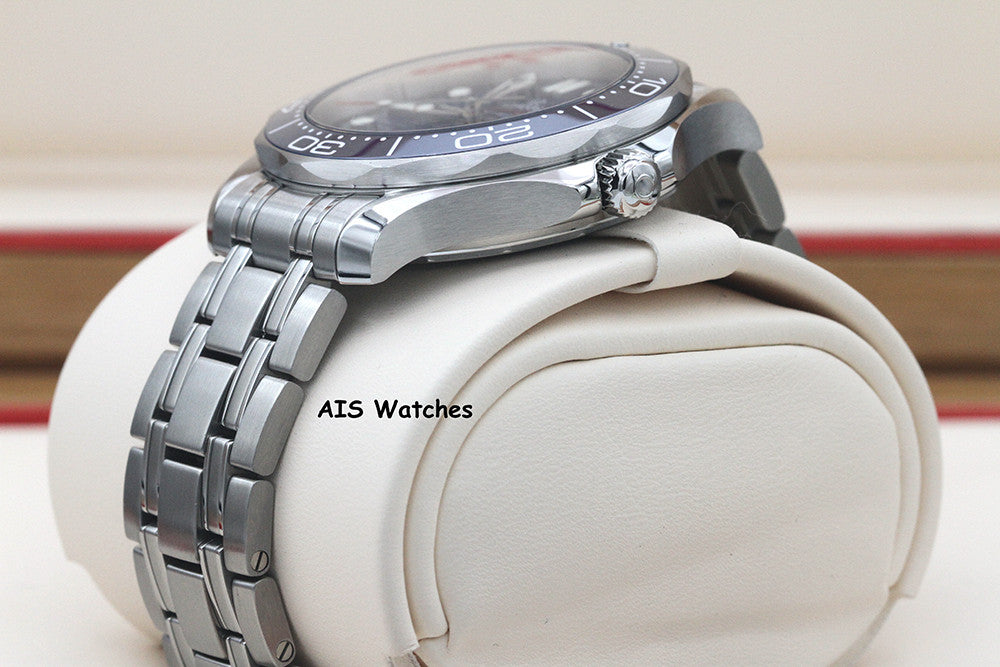 BNIB Omega Seamaster 300M SS 42MM Diver Blue Wave Dial 210.30.42.20.03.001 B&P