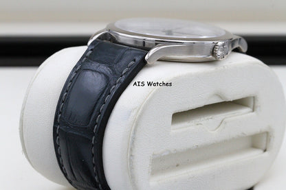 Patek Philippe 5296G Calatrava Scientific White Gold Silver Sector Dial