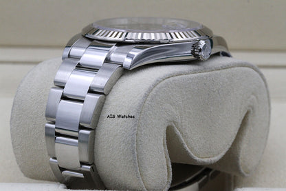 Rolex Datejust 41MM 126334 Wimbledon Slate Roman Dial Oyster 2020 Box & Papers