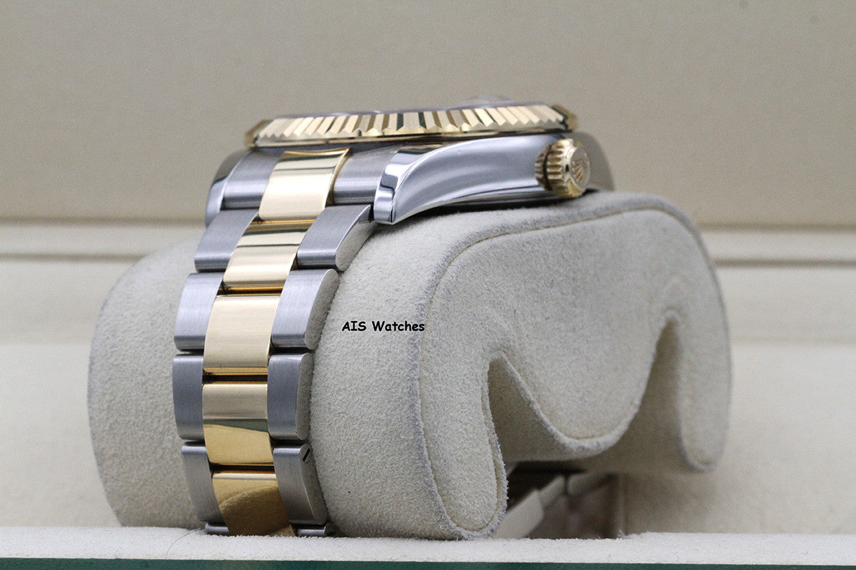 Rolex 326933 Sky-Dweller 18K Yellow Gold / SS Oyster Champagne Dial BP