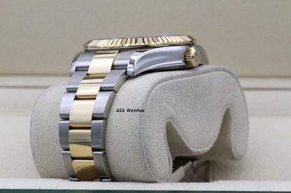 Rolex 326933 Sky-Dweller 18K Yellow Gold / SS Oyster Champagne Dial BP