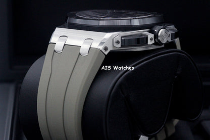 BNIB Audemars Piguet 26420SO.OO.A600CA.01 Royal Oak Offshore 43MM Taupe Dial BP