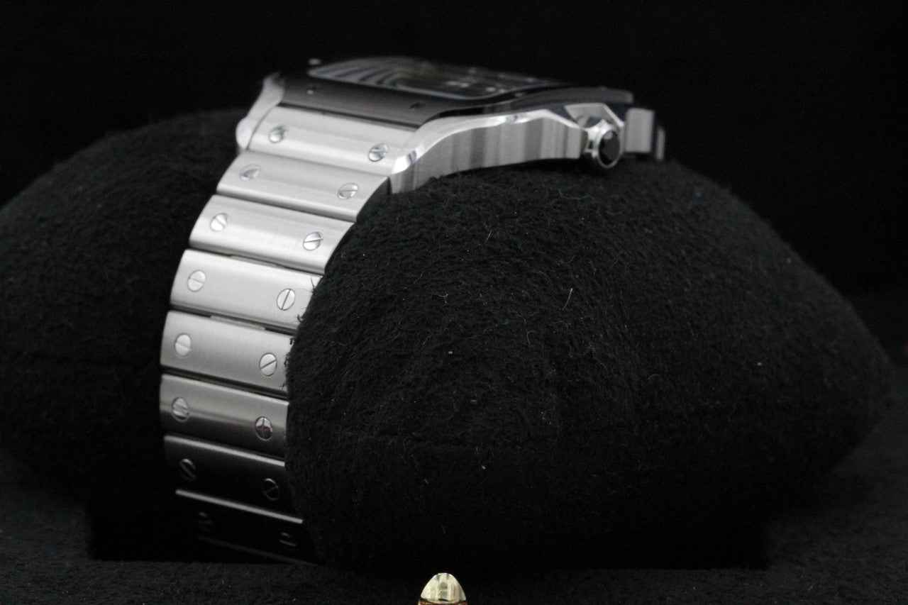 Cartier Santos De Cartier Large Steel WSSA0037 ADLC Grey Dial 41MM Box&Papers