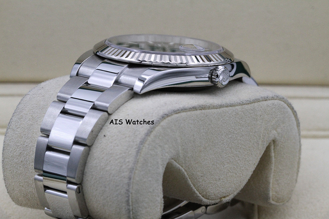 Rolex Datejust 41MM 126334 Blue Stick Dial Oyster Box & Papers