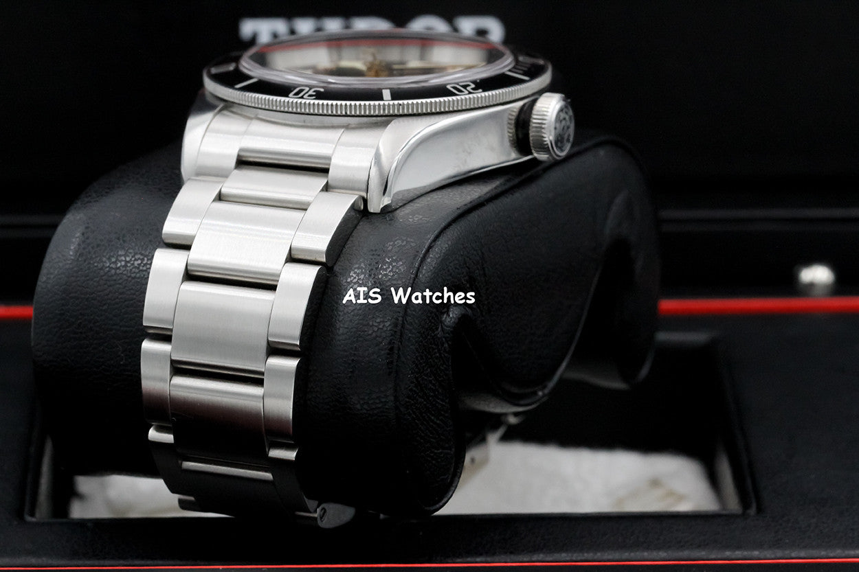 Tudor 79220N Heritage Black Bay Black Stainless Steel / NATO / Leather Box & Paper