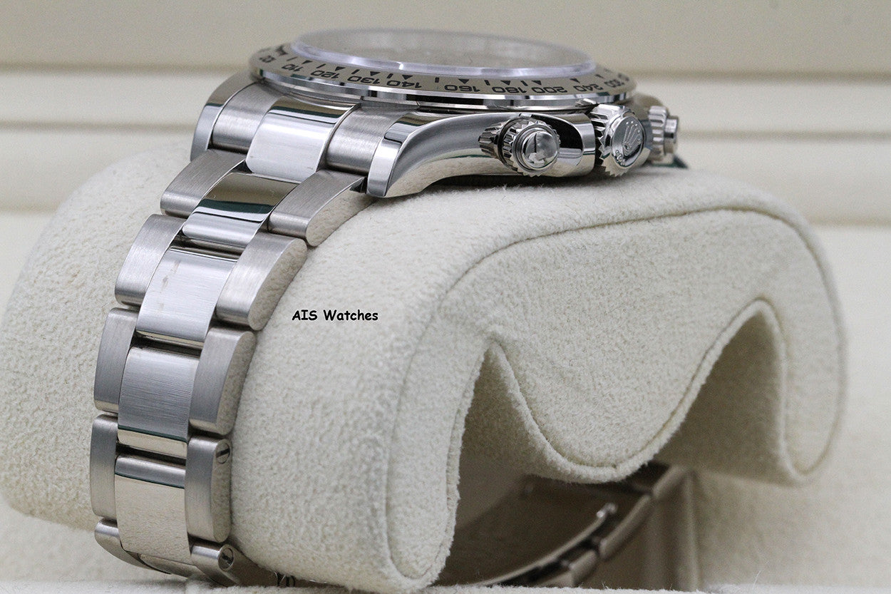 Rolex 126509 Daytona Cosmograph 18K White Gold Silver / Steel Dial B&P