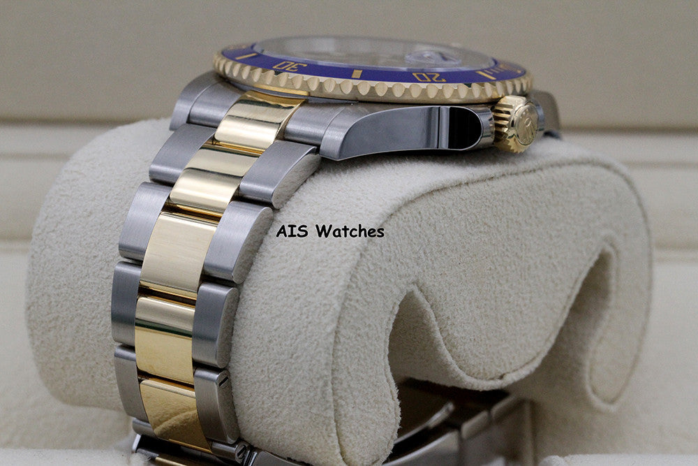 BNIB Rolex Submariner 41MM 18k/SS 126613LB SunBurst Blue Dial Box / Papers