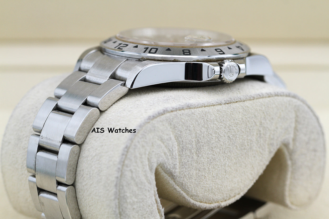 Rolex Explorer II 16570 Black Dial 40MM M Serial 3186 Box & Papers