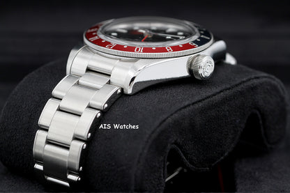 Tudor 79830RB Black Bay GMT Pepsi Stainless Steel Bracelet Box & Paper