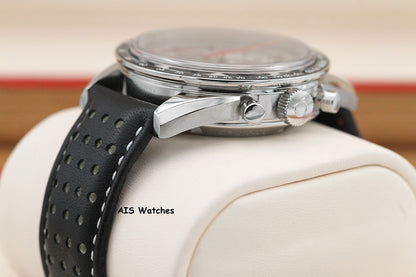 Omega Speedmaster CK2998 Pulsometer Leather Strap 311.32.40.30.02.001 Box & Papers