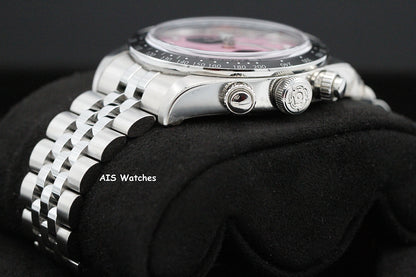 Tudor 79360N Black Bay Chronograph 41MM Pink Dial SS Jubilee Bracelet B&P