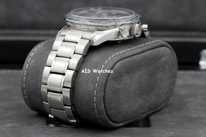Omega Speedmaster CK2998 Blue SS Bracelet / Leather 311.33.40.30.02.001 Box&Papers