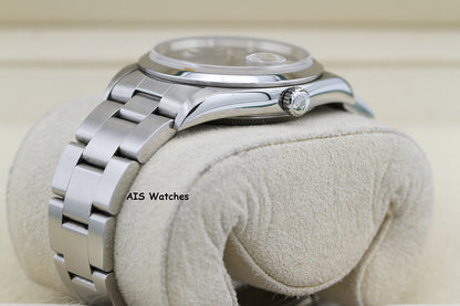 Rolex 15200 Oyster Perpetual 36 MM Arabic Blue Dial Y Serial Box & Papers