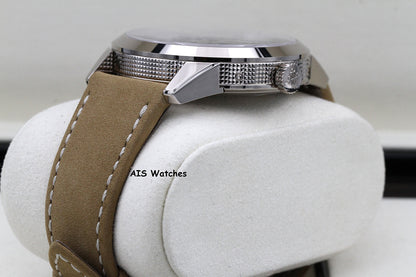 BNIB Patek Philippe Calatrava Annual Calendar Travel Time 5326G 18K White Gold Charcoal Dial Box & Papers