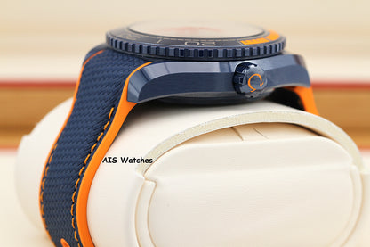 Omega Seamaster Planet Ocean 600M 215.92.46.22.03.001 45.5MM GMT Ceramic Big Blue BP