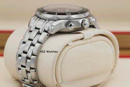 Omega Seamaster Diver 213.30.42.40.01.001 300M Automatic 41.5 Chronograph SS Bracelet B&P