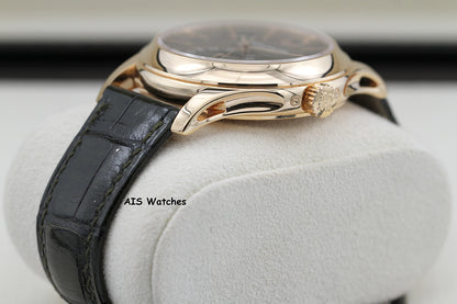 Patek Philippe Annual Calendar 5205R Rose Gold Green Dial Box & Papers