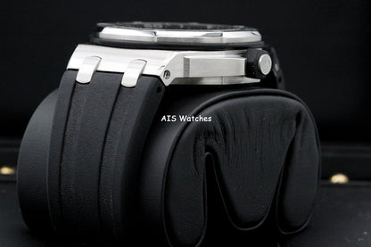 Audemars Piguet 15710ST Royal Oak Offshore Diver Black Dial 42MM Box & Papers
