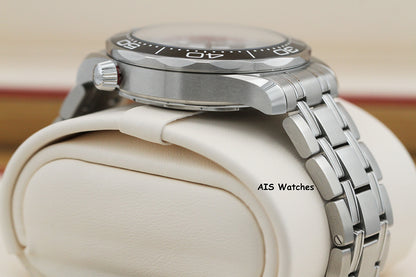 Omega Seamaster 300M SS 42MM Diver White Wave Dial 210.30.42.20.04.001 B&P