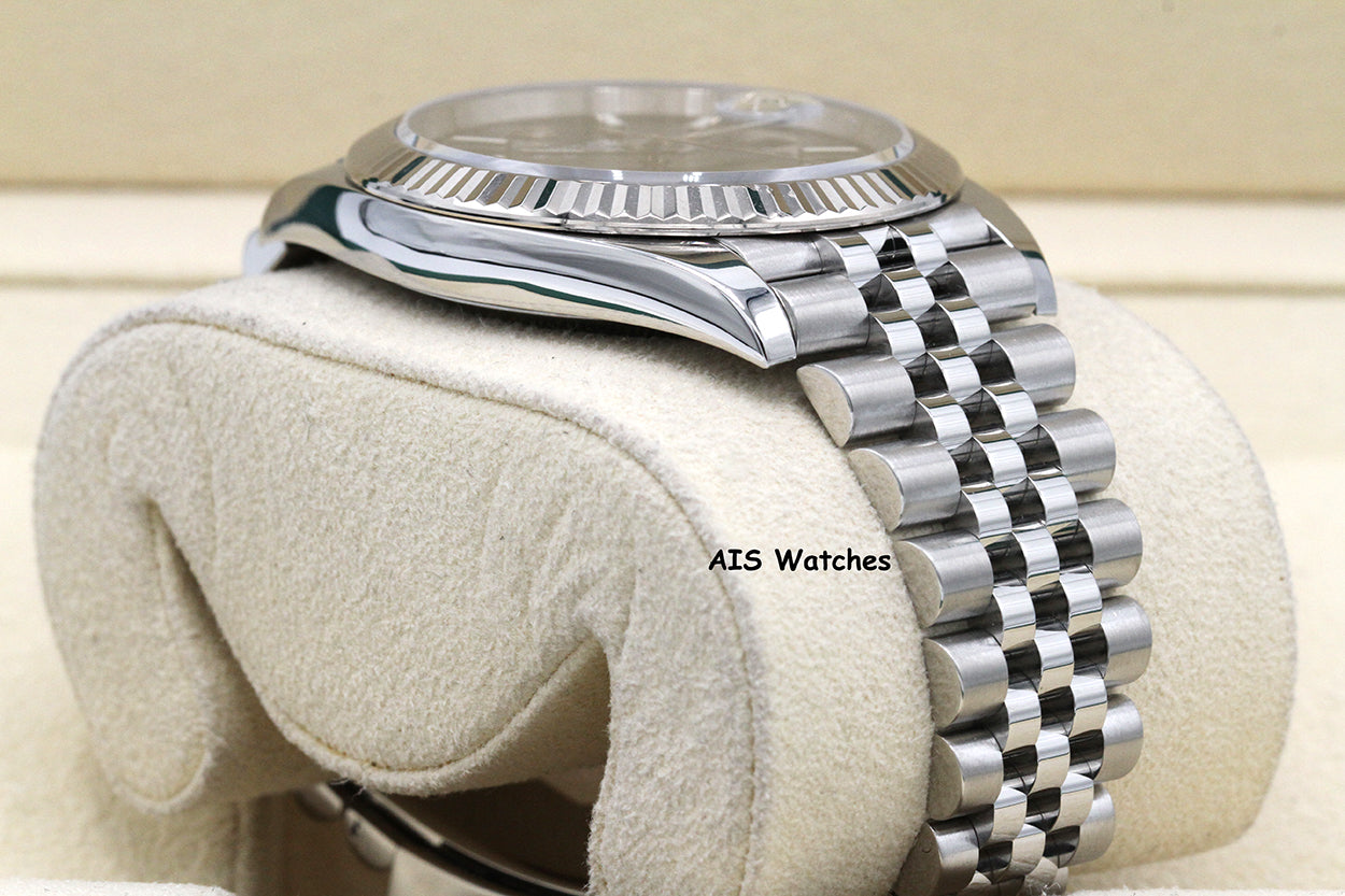 Rolex Datejust 41MM 126334 Black Stick Dial Jubilee 2020 Box & Papers