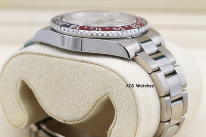 Rolex GMT-Master II 126719BLRO Meteorite Dial Pepsi 18K WG Box & Papers