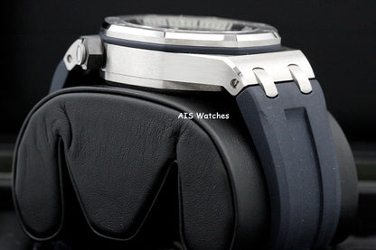 Audemars Piguet 15720ST Royal Oak Offshore Diver Blue Dial 42MM Box & Papers