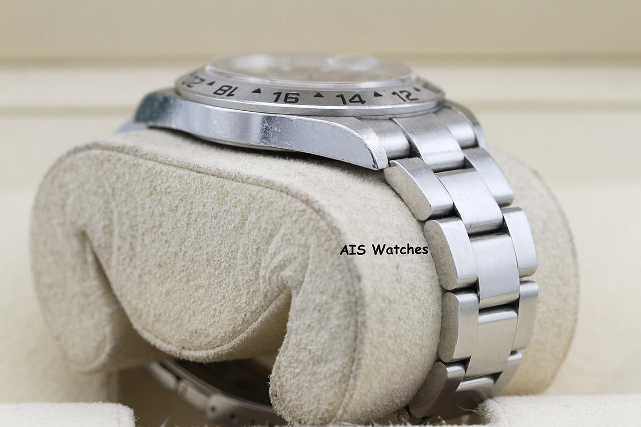 Rolex Explorer II 16570 Black Dial 40MM F Serial Box & Papers